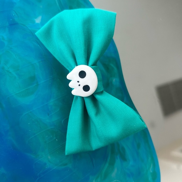 COPY - COPY - Elmyra Duff's Hair Bow - 100% Cotton - Picture 3 of 4